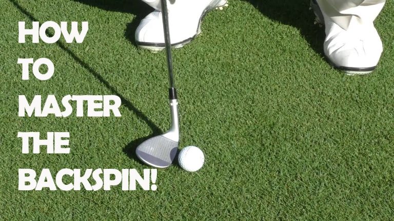 How to Put Backspin on a Golf Ball
