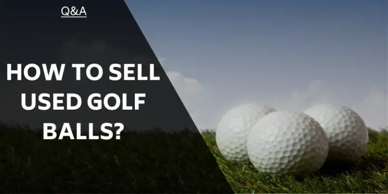 How to Sell Used Golf Balls