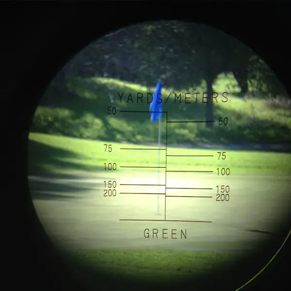 How To Use A Golf Rangefinder Scope