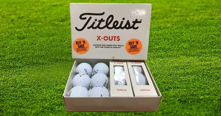 What Are X Out Golf Balls