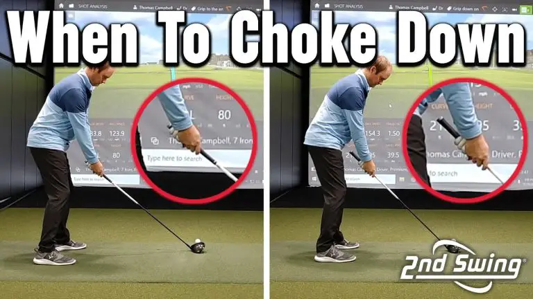 What Does Choking Down On A Golf Club Do