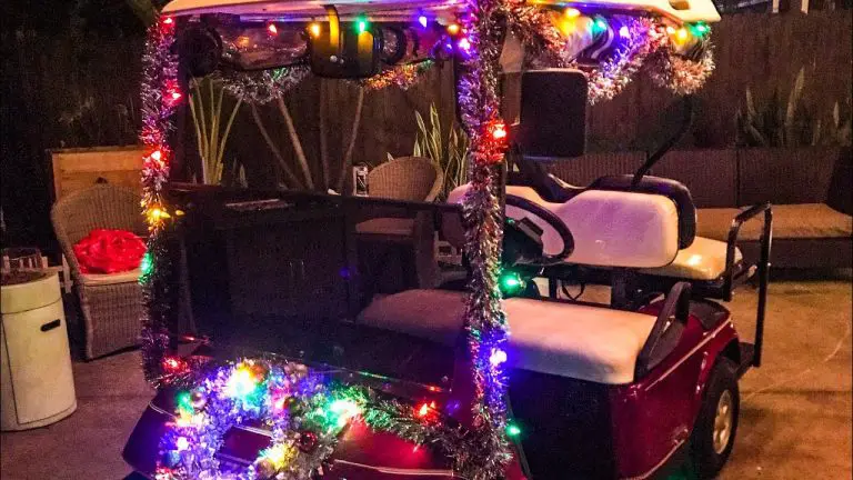How To Connect Christmas Lights To A Golf Cart