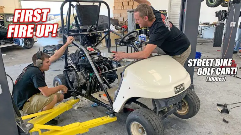 How To Put A Motorcycle Engine In A Golf Cart