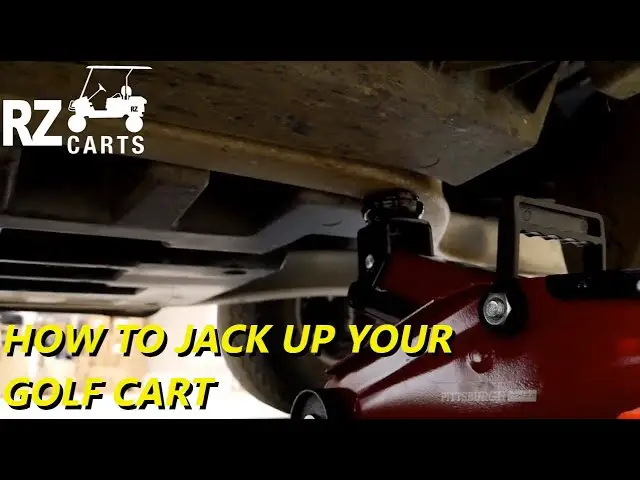 How To Jack Up A Golf Cart