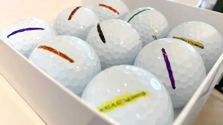 How To Mark A Golf Ball With A Sharpie