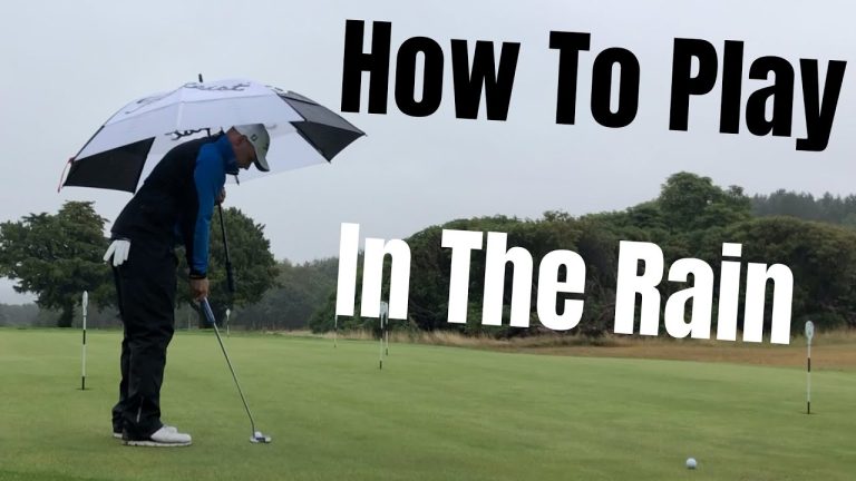 How To Play Golf In The Rain