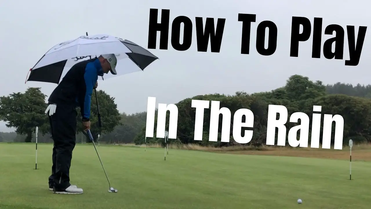 How To Play Golf In The Rain - Golf Arenzano