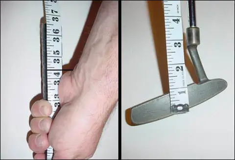 How To Measure The Length Of A Putter